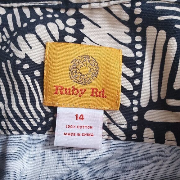 Ruby Rd Women’s Size 14 Jeweled Neckline ¾ Sleeve Button Front Jacket -NWT - Picture 10 of 16